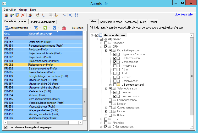 New in Profit 11 - Application management - AFAS Klantportal